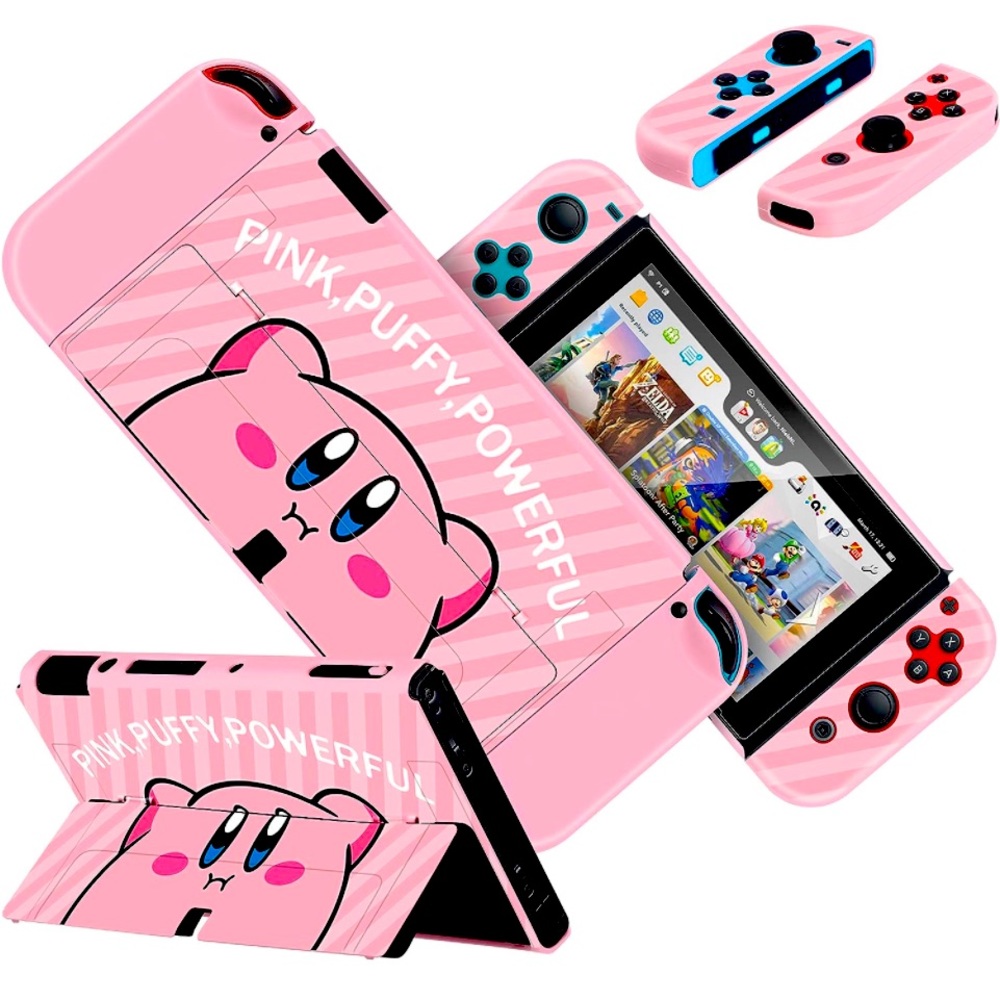 Kirby switch OLED case